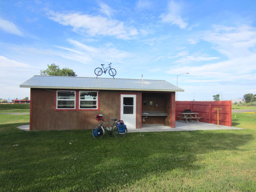 Fahrradstation in Nordamerika